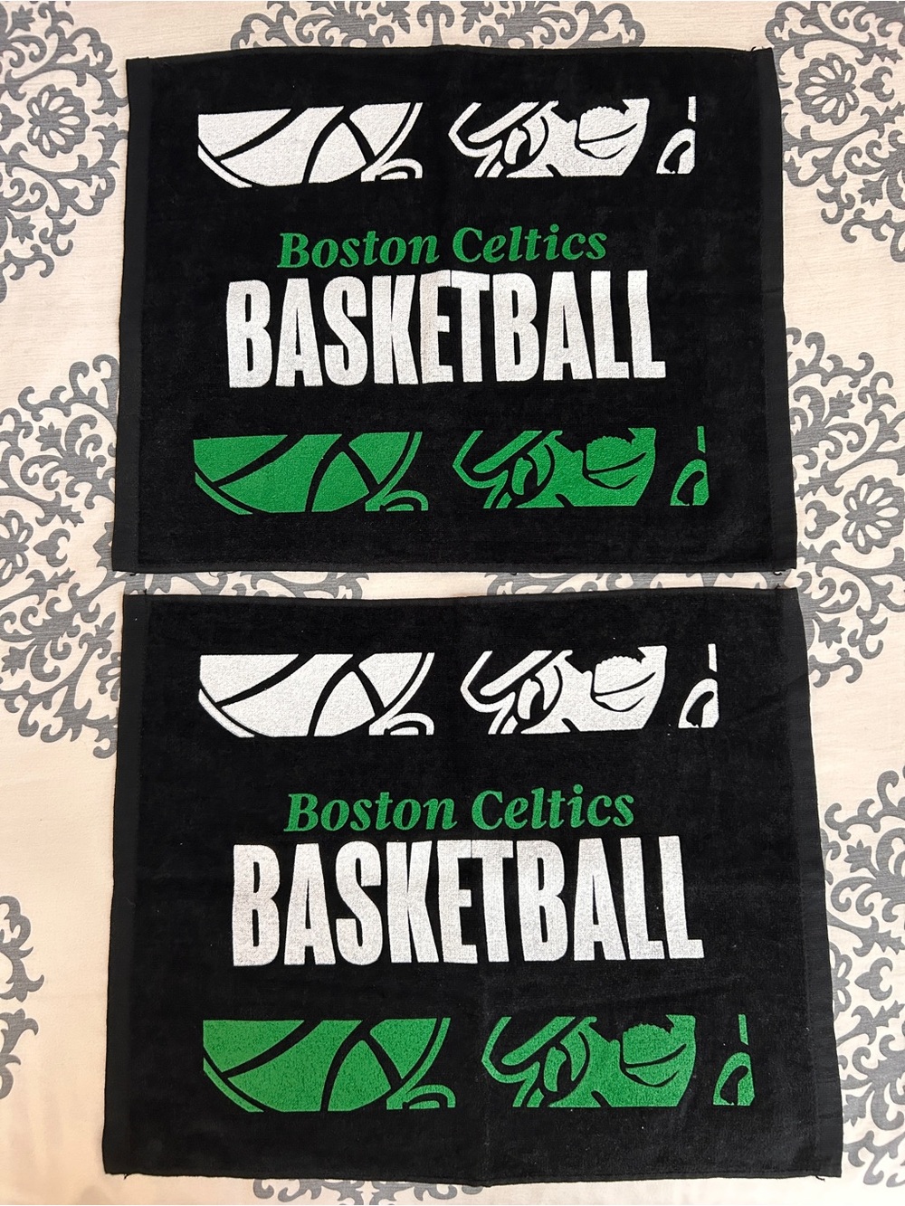 Boston Celtics Basketball Rally Towel - playoffs season ‘25/‘26